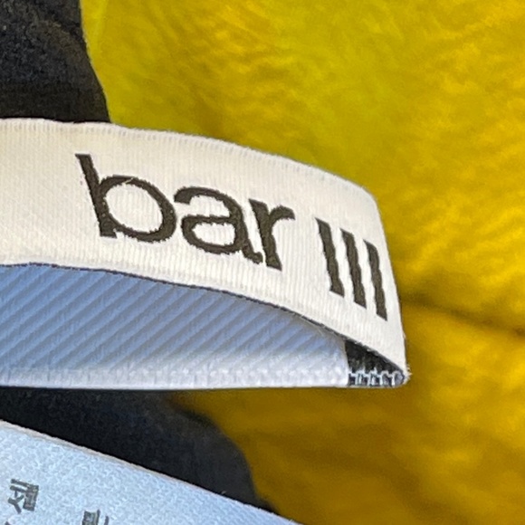 Bar III | Crochet Smocked Off Shoulder Padded Chest Harness Bralette Crop Top - Picture 8 of 10